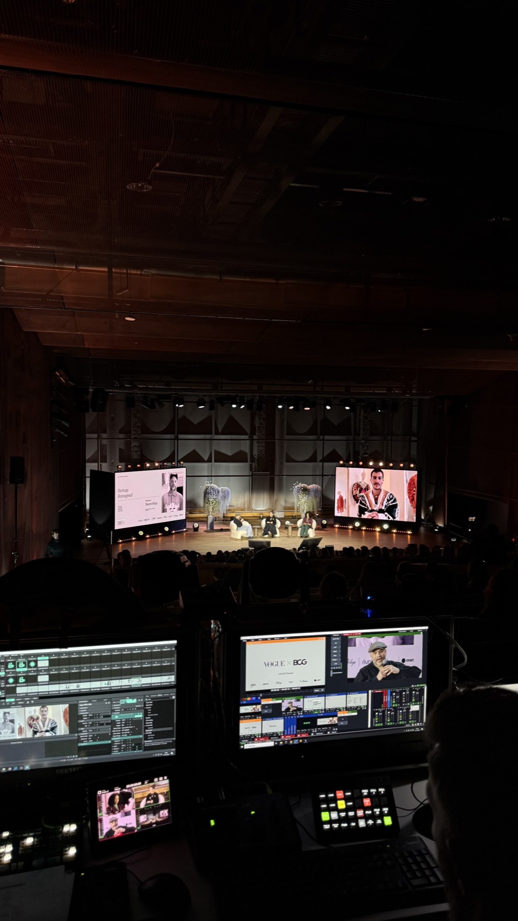 Konferencja VOGUE x BCG z realizacją wielokamerową