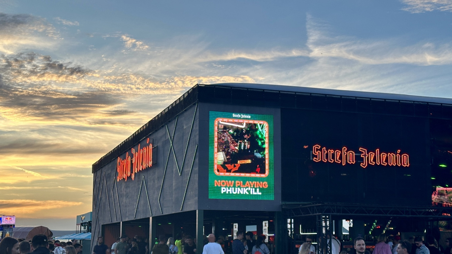 Strefa Jelenia podczas festiwalu Open’er