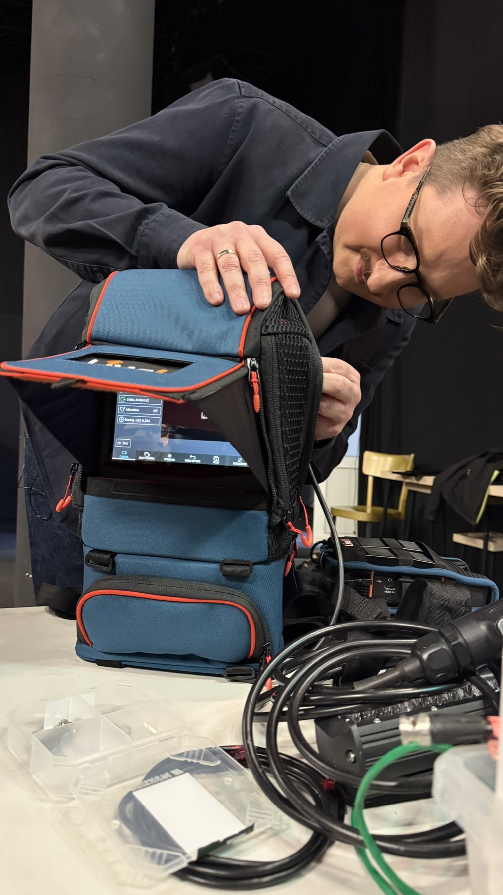 Konfiguracja mobilnego plecaka transmisyjnego LiveU